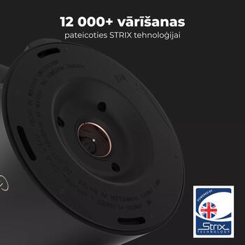 Умный электрический чайник 2200W 1.7L двойные стенки Strix функция контроля температуры Wi-Fi LED автоматическая защита AEK0007S Aeno (AEK0007S)