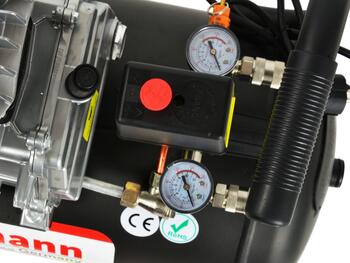 Eļļas kompresors 50L, modelis H00721, HEIDMANN (H00721)