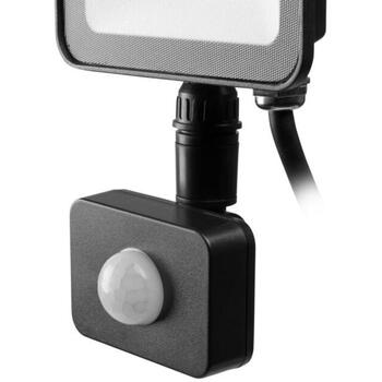 G-TECH прожектор VILMAR GT-VILM30W-PIR-40, LED, 30W, 3000lm, 4000K, 220-240V, IP65, датчик движения, черный (GT-VILM30W-PIR-40)