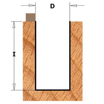 Cmt Frēzes asmens K911-160B, 8mm, 16mm, 25,4mm, 70mm, labās puses, 2, HW (K911-160B)
