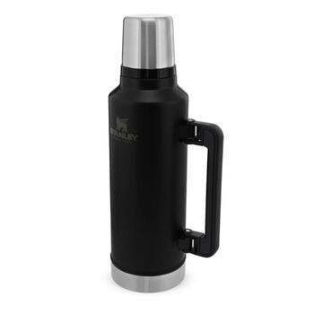 Stanley® Termoss The Legendary Classic 2807934004, 1.9L, nerūsējošais tērauds, melns, siltumu 45h, aukstumu 2d, ar ledu 8d (2807934004)