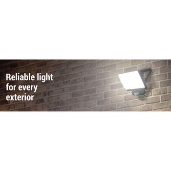 Emos LED прожектор TAMBO EVO ZS2944, 50 W, 5000 lm, IP44, черный, PIR датчик, 4000 K, 110°, алюминий (ZS2944)