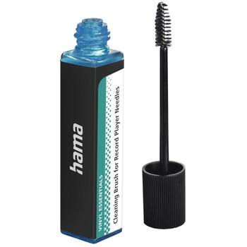 Hama Щетка для чистки LP Styli МОДЕЛЬ 00181420, 1 щетка, 20 мл, углерод, виниловая пластинка, черный/серебристый (00181420)