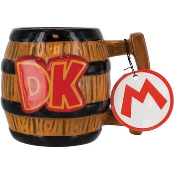 Paladone кружка в форме Donkey Kong PP4008NN, 16 × 10 × 12 см, 410 г, коричневая, логотип Donkey Kong (PP4008NN)