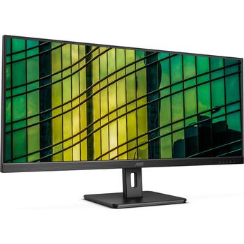 Aoc монитор U34E2M, 3440 x 1440, 100 Гц, 2 x HDMI, 1 x DP, VA, 21:9, 4 мс, 300 нит, 4000:1, 16,7 млн цветов, VESA 100 x 100 (U34E2M)