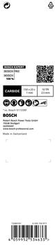 1 Zobenzāģa asmens S955HHM MediumThick Metal, Zobenzāģiem EXPERT MEDIUM-THICK TOUGH METAL S955HHM ASMENS, 2608900373, BOSCH (2608900373)