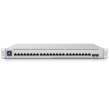 Ubiquiti Управляемый коммутатор 24 PoE USW-Enterprise-24-PoE, 12x10/100/1000 Mbps, 12x100/1000/2500 Mbps, 2xSFP+, 24xPoE+, 550W (USW-Enterprise-24-PoE)