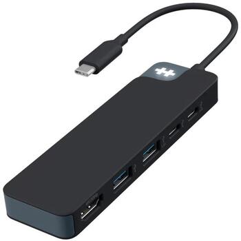 Hyper dokstacija HD4101BKGL, 2x USB-A, 1x USB-C, 1x HDMI (HD4101BKGL)