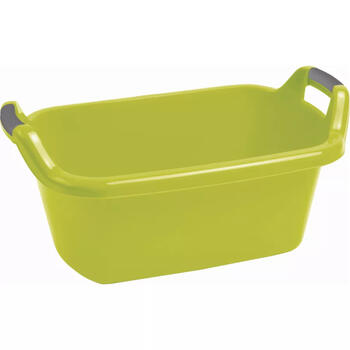 Curver Bļoda ar rokturiem 0803315Q30, 35L, 63x42x32cm, plastmasa, zaļa (0803315Q30)