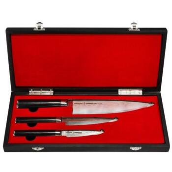 Samura набор ножей SD-0220, дамасская сталь, 61 HRC, 67 слоёв, рукоять Micarta (SD-0220)
