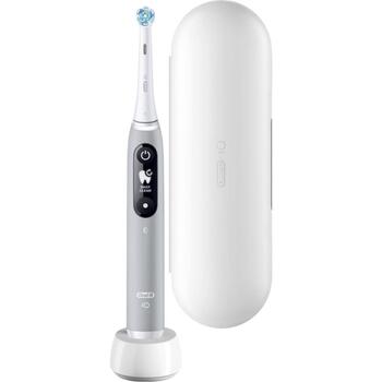 Braun elektriskā zobu birste Oral-B iO 6 377269, 1 uzgalis, 5 režīmi, 1 ātrums, spiediena sensors, taimeris, Bluetooth (iO6 Grey Opal)