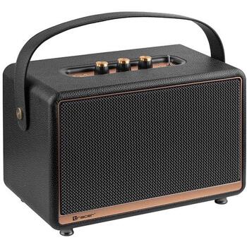 Tracer Портативная колонка TWS TRAGLO47248, 45W, Bluetooth 5.0, FM радио, 2 колонки, аккумулятор, черный (TRAGLO47248)