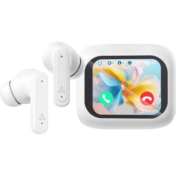 Sbox Беспроводные наушники EB-TWS08-W, белый, 121dB, 32Ω, Bluetooth, 20Hz-20KHz, сенсорный экран (EB-TWS08-W)