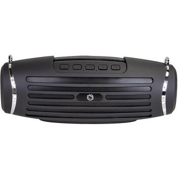 Manta SPK14GO-BK, Bluetooth-колонка, 10 Вт, 2x5 Вт, IPX5, BL 5.0, 10 м, USB, SD, AUX, FM, MP3, 2000 мАч, 4 ч (SPK14GO-BK)