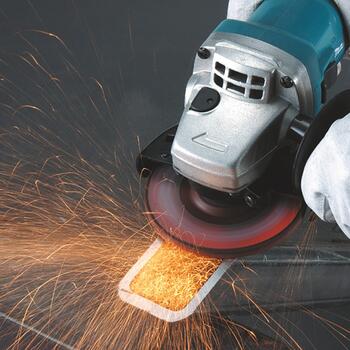 Leņķa slīpmašīna 840W, 125mm 9558HNR MAKITA (9558HNR)