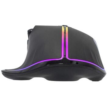 White Shark MARROK GM-9006 MARROK-B, USB проводная игровая мышь, 12000 DPI, 9 кнопок, RGB, 1000 Гц, 1.8 м (MARROK-B)