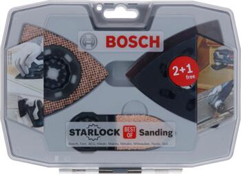 Svārstību daudzfunkcionālajiem darbarīkiem 6-DAĻĪGS STARLOCK IZLASES SLĪPĒŠANAS KOMPLEKTS, 2608664133 BOSCH (2608664133)