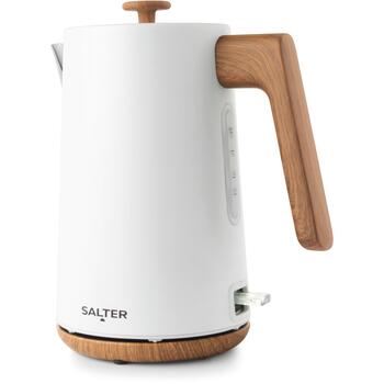 Salter Чайник EK5822WHTVDE, 3000 W, 1.7 л, 360° поворот, индикатор уровня воды, автоматическое отключение (EK5822WHTVDE)