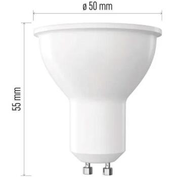 Emos LED лампа MR16 ZQ8338, 3 W, 535 lm, 230 V, 100°, 4000 K, класс A, GU10, SMD, 30 000 циклов (ZQ8338)