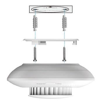 Ezviz CS-T4C viedais dūmu detektors, TÜV EN 14604, 85dB, 40m², Zigbee 3.0, HomeKit, 3 gadi, balts (CS-T4C)