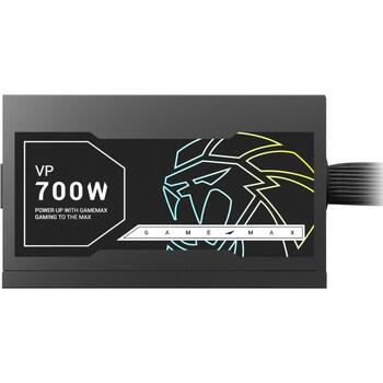 Gamemax barošanas bloks VP 700S, 700 W, Bronza, Nemodulārs, 200-240 V, 120 mm ventilators (VP 700S)