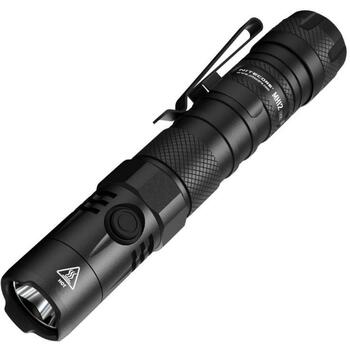 Nitecore MH12V2, rokas lukturis, 1200 lm, 1 lampa, 202 m gaismas attālums, IP68, 1 m triecienizturīgs, USB lādējams, alumīnijs (MH12V2)