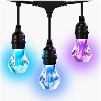 Nanoleaf String lights NF084E00-20SLO, 45m, 20 LED, RGBW/IC, IP65, SmartThings, Bluetooth, 220-240V (NF084E00-20SLO)