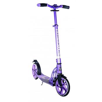 Six Degrees Scooter AU 510, 205mm, 82A, ABEC 7, 100kg, 77-102cm, алюминий, XXL 580x150mm, руль BMX, брызговики (AU 510)