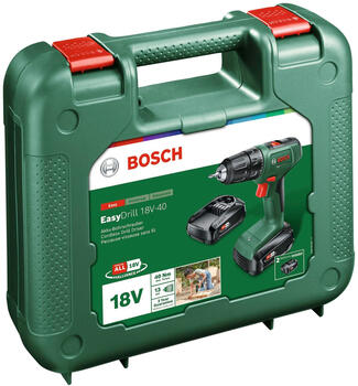 Дрель аккумуляторная 18В (1х1,5Ач) Easy Drill 18V-40 06039D8002 BOSCH (06039D8002)