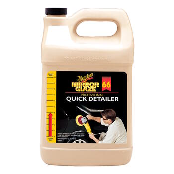 Meguiar's M6601 Mirror Glaze Quick Detailer M66 3,78 L – tīra, pulē un aizsargā – profesionāls “viss vienā” līdzeklis (M6601)