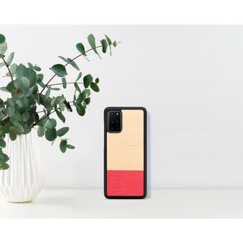 Man&Wood чехол M6645B, Розовый, совместим с Samsung Galaxy S20 Plus, 6.7 (M6645B)