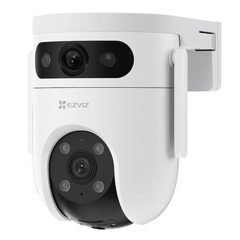 EZVIZ H9C CS-H9c-5MP-5MP, уличная IP-камера с двумя объективами, 2880x1620, 2.8mm/6mm, 350°/80°, IP65, MicroSD до 512GB, H.265 (CS-H9c-5MP-5MP)