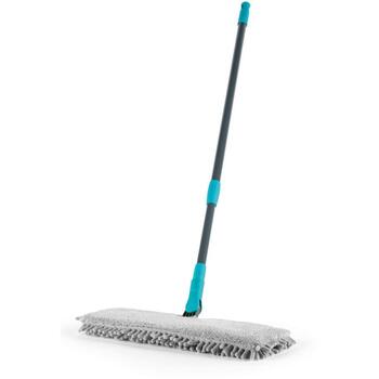 Beldray Плоский швабра LA00000045UFEU7, 10см x 38.1см x 139.5см, микрофибра, серый, двусторонний, телескопическая ручка (LA00000045UFEU7)