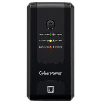 CyberPower Источник бесперебойного питания UT850EG UT850EG-FR, 850ВА, 425Вт, 230В, 3x розетки, Line-Interactive, AVR, USB, 4мс (UT850EG)