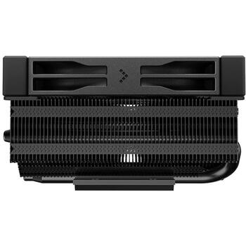 Deepcool AN400 BK procesora dzesētājs R-AN400-BKWNMN-G, 92 mm ventilators, 500-2950 apgr./min, 31.18 cfm, 23.2 dBA, 4 kontaktu PWM (R-AN400-BKWNMN-G)