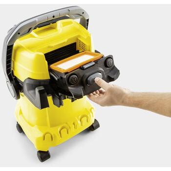 Karcher Пылесос для влажной и сухой уборки WD 5 Control P 25/5/22 1.628-317.0, 1200W, 25l, 5m кабель, 2.2m шланг, Bluetooth (1.628-317.0)