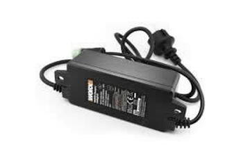 Worx lādētājs WA3775 50041289, 100-240V, 20V, 90W, saderīgs ar WR 143 E, WR 147 E, WR 153 E, WR 155 E (50041289)