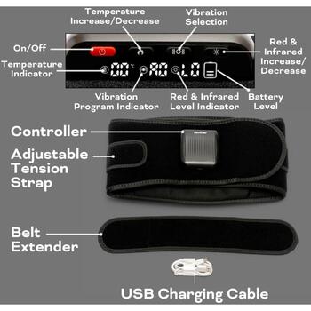 Reviber RV-MABP-EU Back Therapy Belt (RV-MABP-EU)