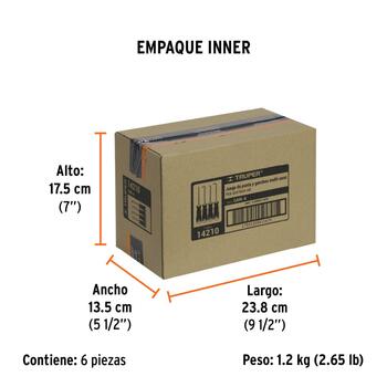 Skrāpju un āķu komplekts, 4 pieces 14210 GAN-4 Truper (GAN-4)