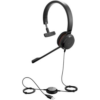 Jabra Evolve 30 II austiņas 5399-823-369, 2.8cm, 2.15m, 20-20000Hz, trokšņu slāpēšana, USB-C/A (5399-823-369)