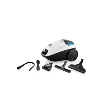 ETA пылесос ETA552190000 Diego, 800 W, 3 L, белый/синий, с мешком, HEPA фильтр, телескопическая труба (ETA552190000)