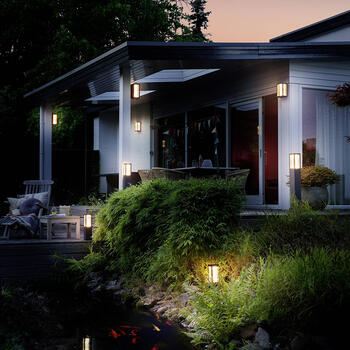 Умный садовый светодиодный светильник Philips Hue Impress (8718696170519)