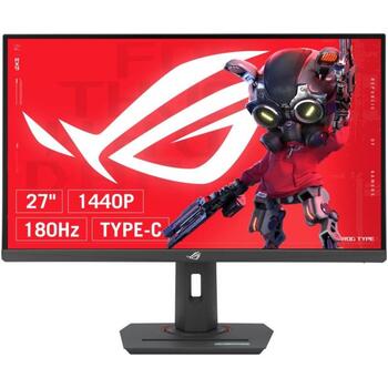 Asus Монитор ROG Strix 27 дюймов XG27UCS, 3840 x 2160, 160 Гц, 1 мс, 400 кд/м², 27 дюймов, матовый, VESA 100 x 100 (XG27UCS)