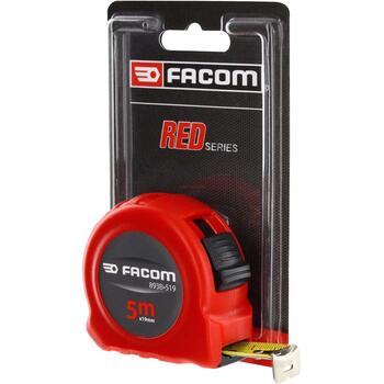 Facom 893B.519PB Рулетка, 5м, 19мм, ABS, класс II, двусторонняя, автосматывание (893B.519PB)