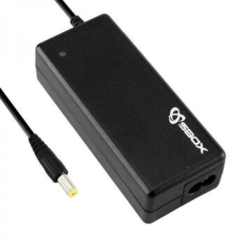 Sbox Lādētājs AR-65W, 65W, 100–240V / 1,5A, 19V / 3,42A, >86%, 5,5mm x 1,7mm, aizsardzība pret pārmērīgu uzlādi (AR-65W)