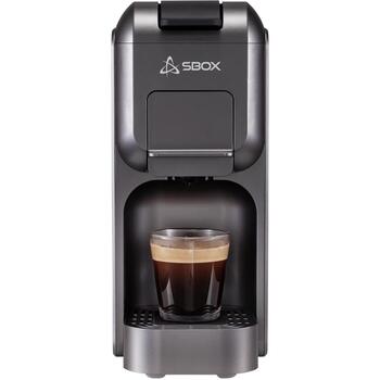 Sbox Кофемашина CM-719 BARISTA-B, 1150-1350W, 800ml, молотый кофе, Dolce Gusto, Nespresso (BARISTA-B)