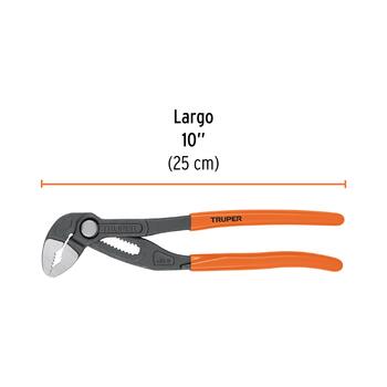 Pārliekamā atslēga ar ātrās nospiešanas pogu 250 mm PEX-10E TRUPER (PEX-10E)