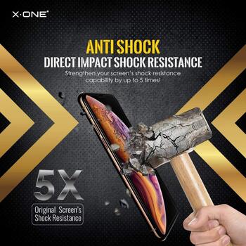 X-ONE Защитная пленка T-MLX43621, 5X ударопрочность, 5H твердость, олеофобное покрытие, 5.5 дюйма (T-MLX43621)