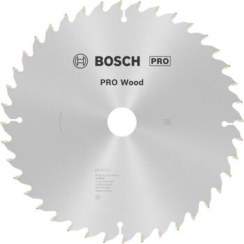 Ripzāģa disks 250x30 mm Optiline Wood, Paneļzāģiem PRO WOOD RIPZĀĢA ASMENS, 2608640643, BOSCH (2608640643)