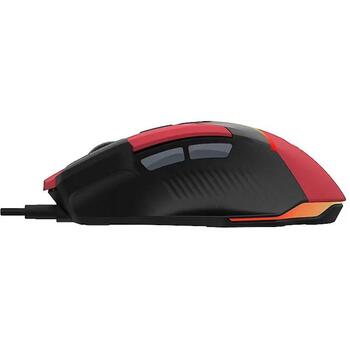 Tracer spēļu pele GameZone Spectra TRAMYS47839, 800-7200 dpi, USB, optiskā, RGB, 8 pogas, sarkana (TRAMYS47839)